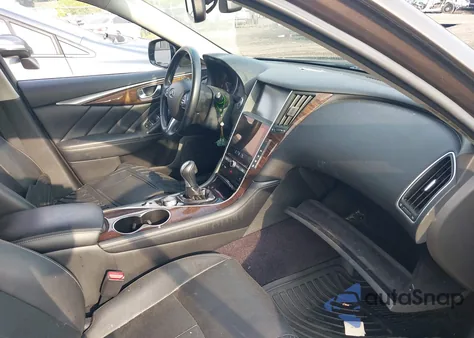 2014 Infiniti Q50 Premium from USA, damaged, VIN JN1BV7AP3EM682101